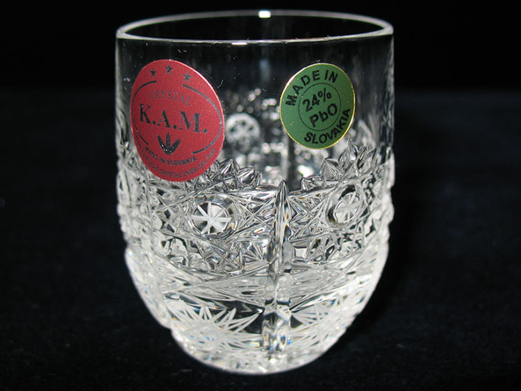 Crystal Bohemia Hand Cut Shot-Glasses Slovakia 1.5 oz *Set of 6*