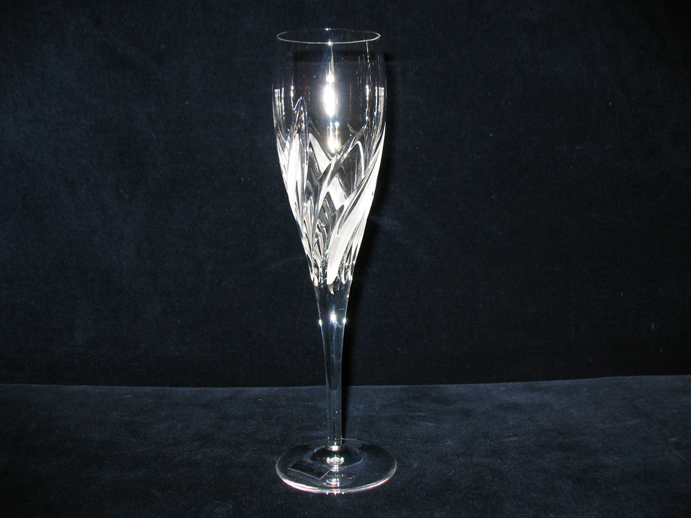 Crystal Savannah Champagne Flutes Slovakia *Set of 4*