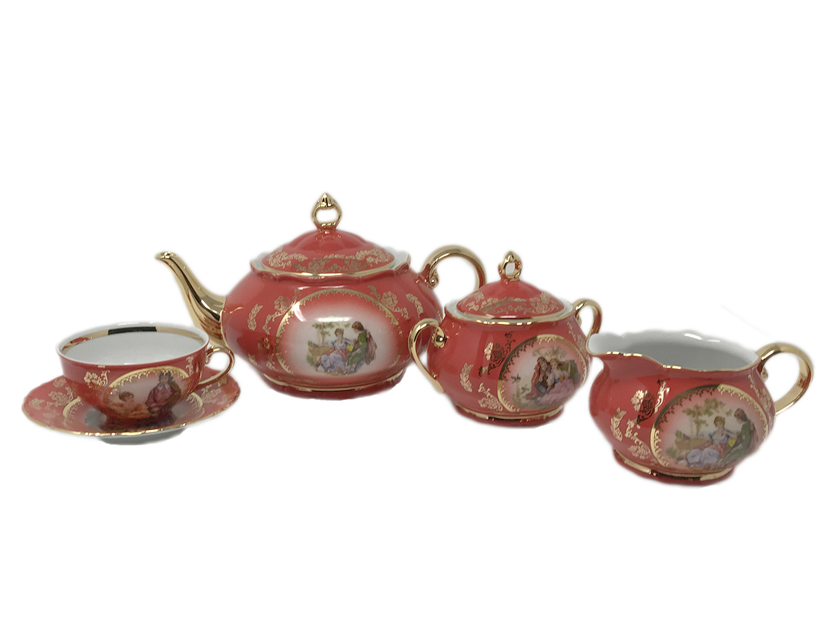 Madonna Original Red-Ruby Tea Set