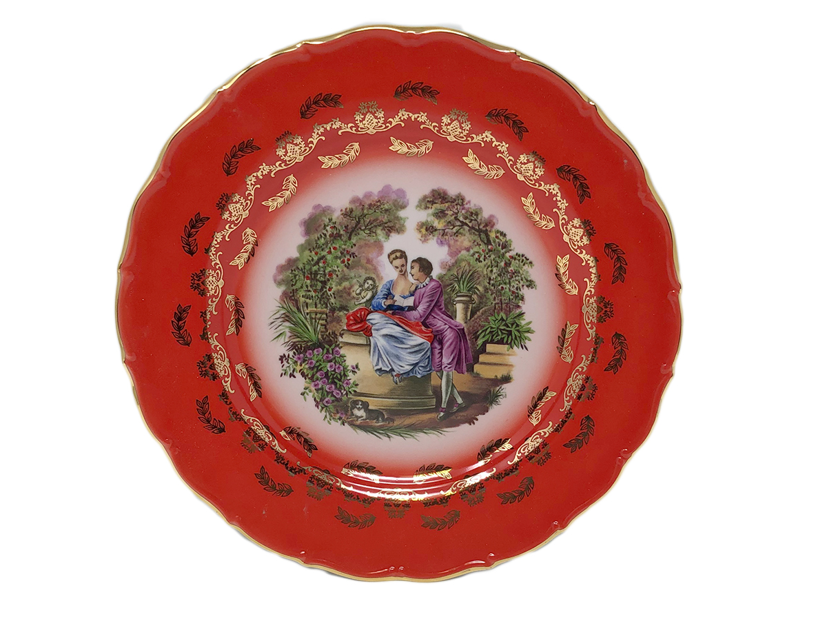 Madonna Original Red / Ruby Plate Dinner 26cm / 10.25"