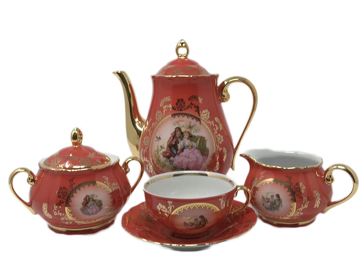 Madonna Original Red-Ruby Tea Set