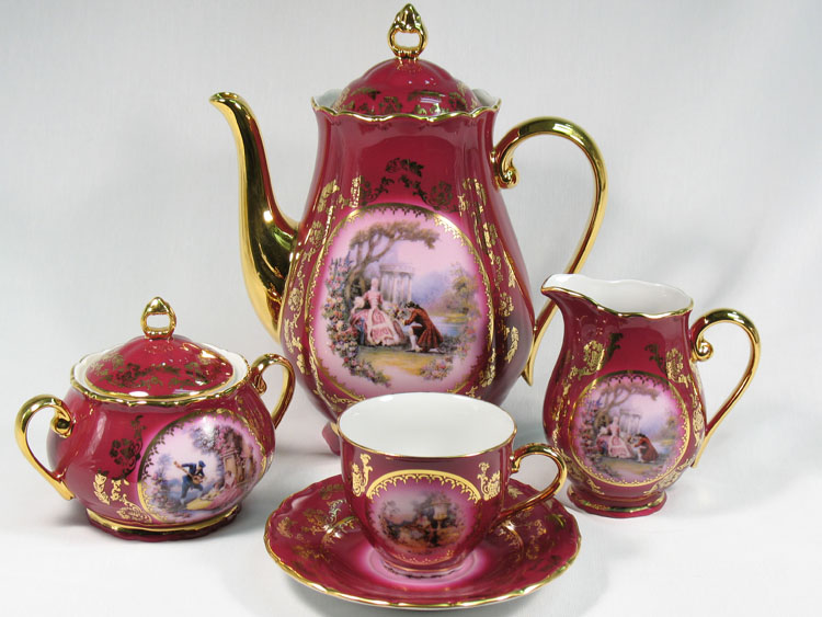Madonna Cherry Romeo & Juliet Coffee Set