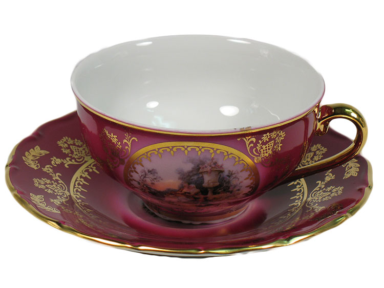 Madonna Cherry Romeo & Juliet Cups & Saucers